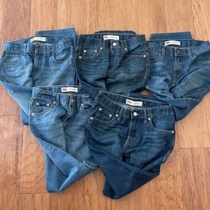 5 pairs boys Levi's